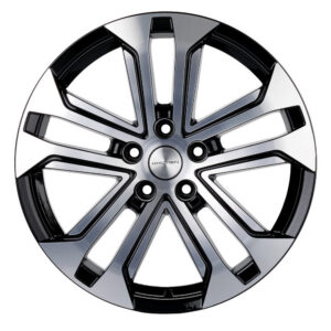 Khomen Wheels KHW1803 (Chery Tiggo 4/Tiggo 7 Pro) 7x18 5x108 ET33 D60.1 Black-FP