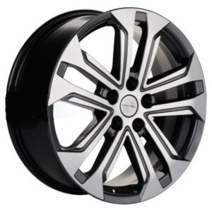 Khomen Wheels KHW1803 (Kodiaq/Tiguan) 7x18 5x108 ET40 D60.1 Black-FP