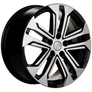 Khomen Wheels KHW1803 (Teana/X-trail/Juke) 7x18 5x114.3 ET45 D66.1 Black-FP