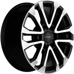 Khomen Wheels KHW1805 (JAC T6 Pickup) 7.5x18 6x139.7 ET30 D106.1 Black-FP