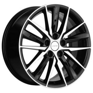 Khomen Wheels KHW1807 8x18 5x112 ET48 D57.1 Black-FP