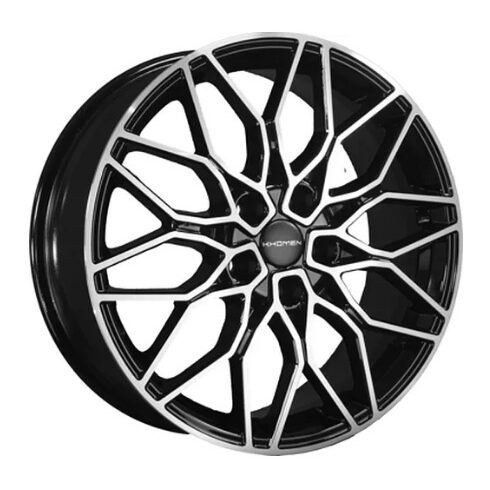 Khomen Wheels KHW1813 (Dongfeng DFSK ix5) 7x18 5x110 ET40 D59.1 Black-FP