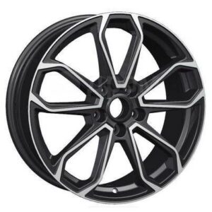 Khomen Wheels KHW1816 (Mazda CX-5/Kia Seltos) 7x18 5x114.3 ET45 D67.1 Black-FP