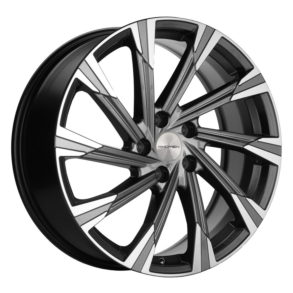 Khomen Wheels KHW1901 (Chery Tiggo 7 Pro) 7.5x19 5x108 ET33 D60.1 Gray-FP