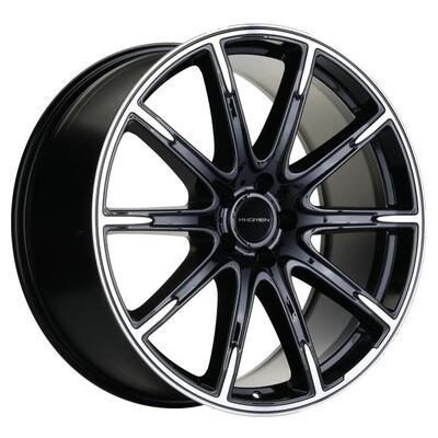 Khomen Wheels KHW1903 (Mercedes) 9.5x19 5x112 ET40 D66.6 Black-FP