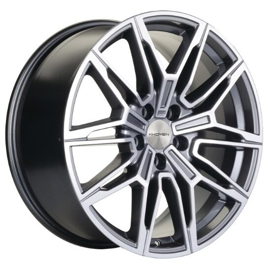 Khomen Wheels KHW1904 (Audi/VW) 8.5x19 5x112 ET30 D66.6 Gray-FP