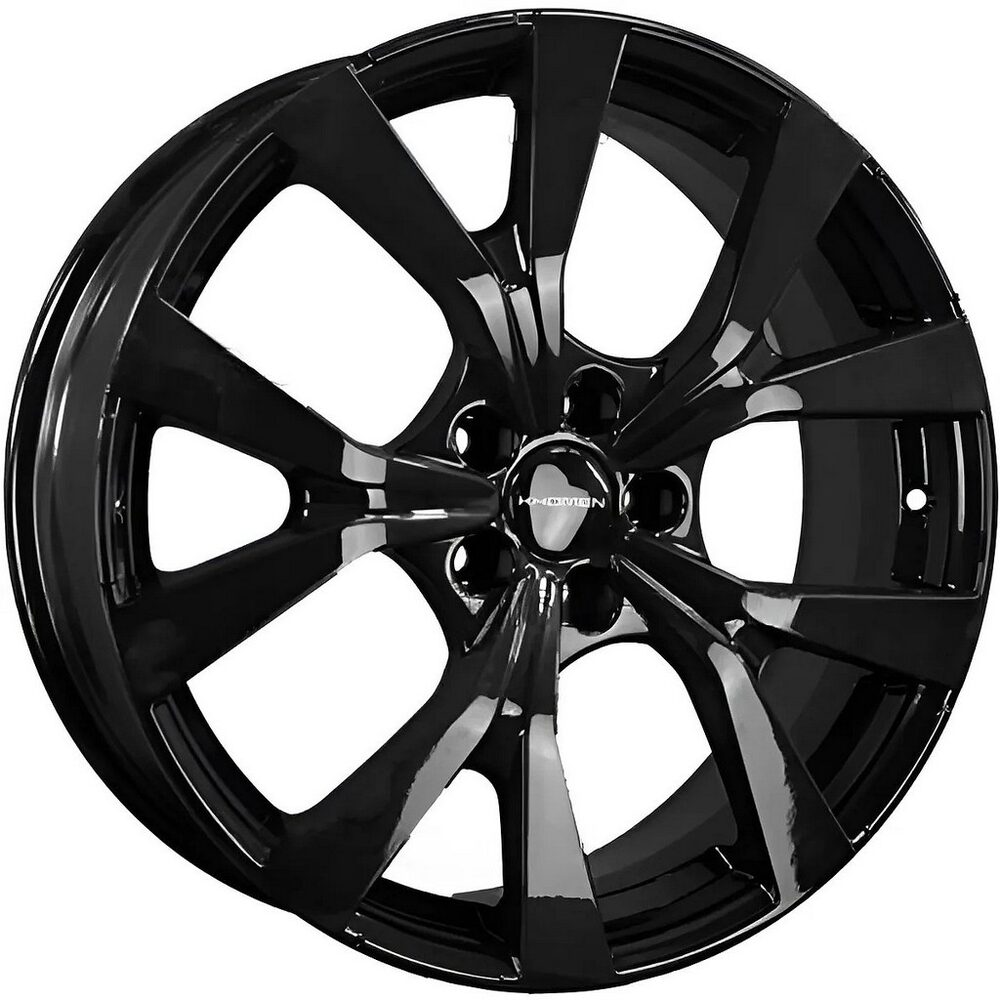 Khomen Wheels KHW1906 (Dongfeng AX7) 7x19 5x108 ET45 D65.1 Black-FP
