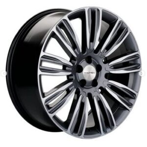 Khomen Wheels KHW2004 (Velar) 8.5x20 5x108 ET45 D63.4 Black-FP