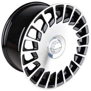 Khomen Wheels KHW2007 9.5x20 5x112 ET38 D66.6 Black-FP