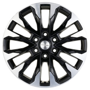 Khomen Wheels KHW2010 (LC 300 Tuning) 8x20 6x139.7 ET45 D95.1 Black-FP