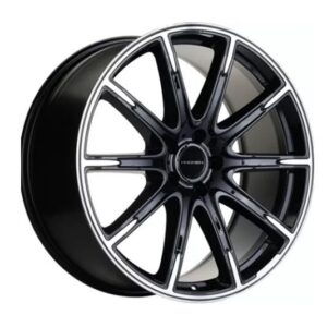 Khomen Wheels KHW2102 10.5x21 5x112 ET45 D66.6 Black-FP