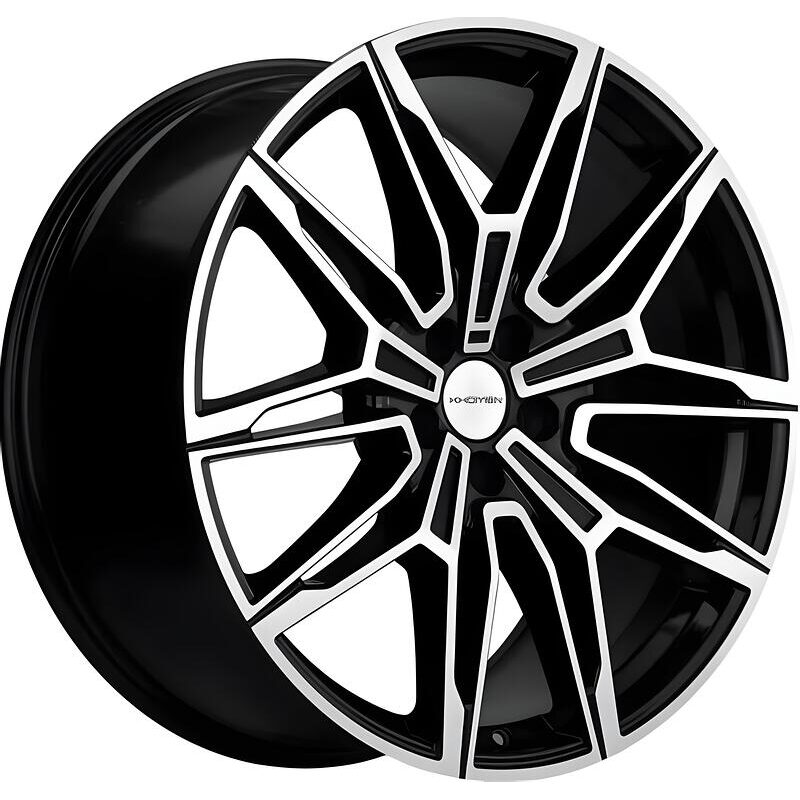 Khomen Wheels KHW2105 9.5x21 5x112 ET37 D66.6 Black-FP