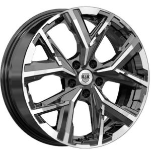 КиК Айона 6.5x18 5x108 ET43 D65.1 Дарк платинум