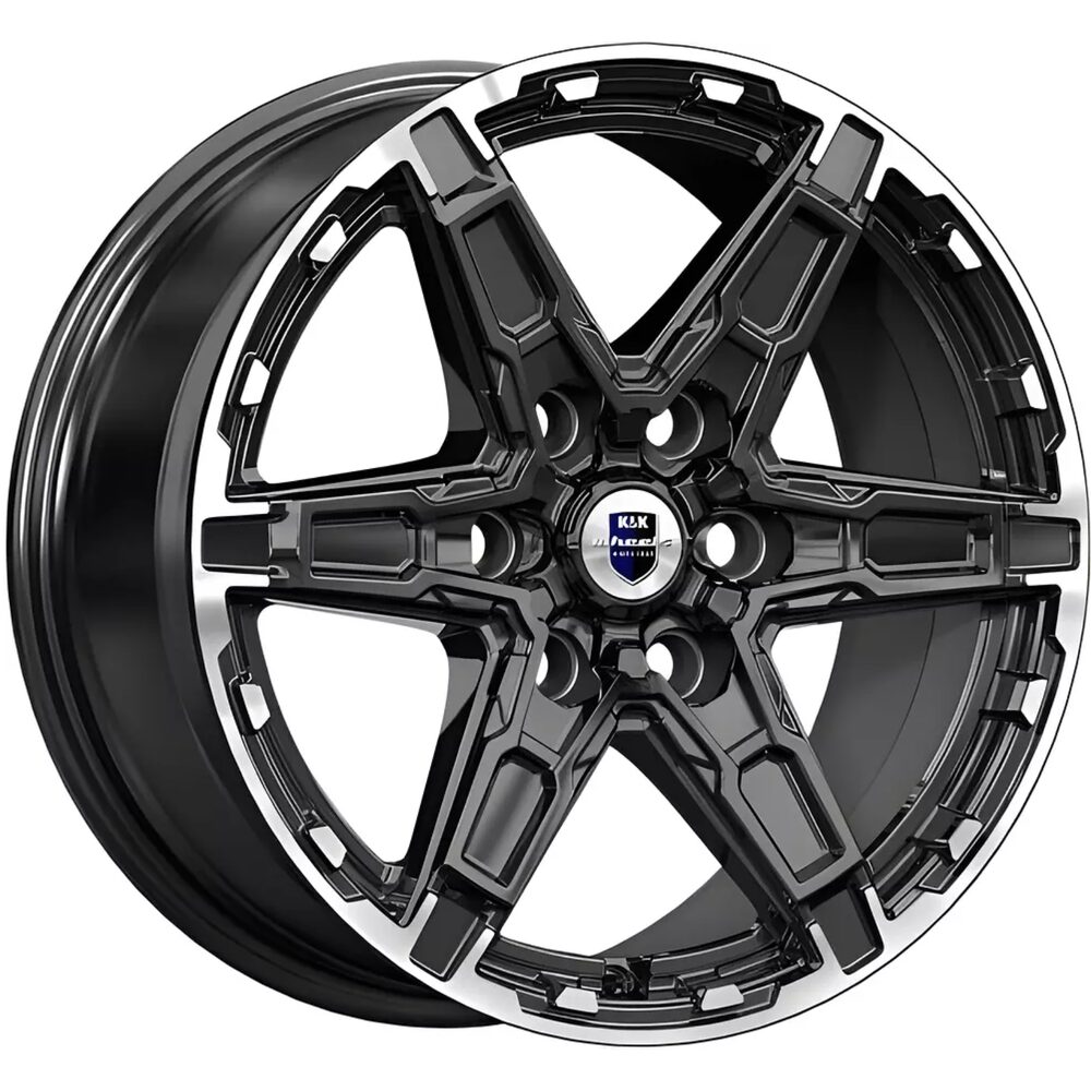 КиК Дистрикт 8x18 6x139.7 ET35 D67.1 Дарк платинум