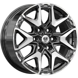 КиК Гангут 7.5x18 6x114.3 ET45 D66.1 Дарк платинум