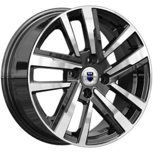 КиК Хант 6x15 4x100 ET37 D60.1 Алмаз черный