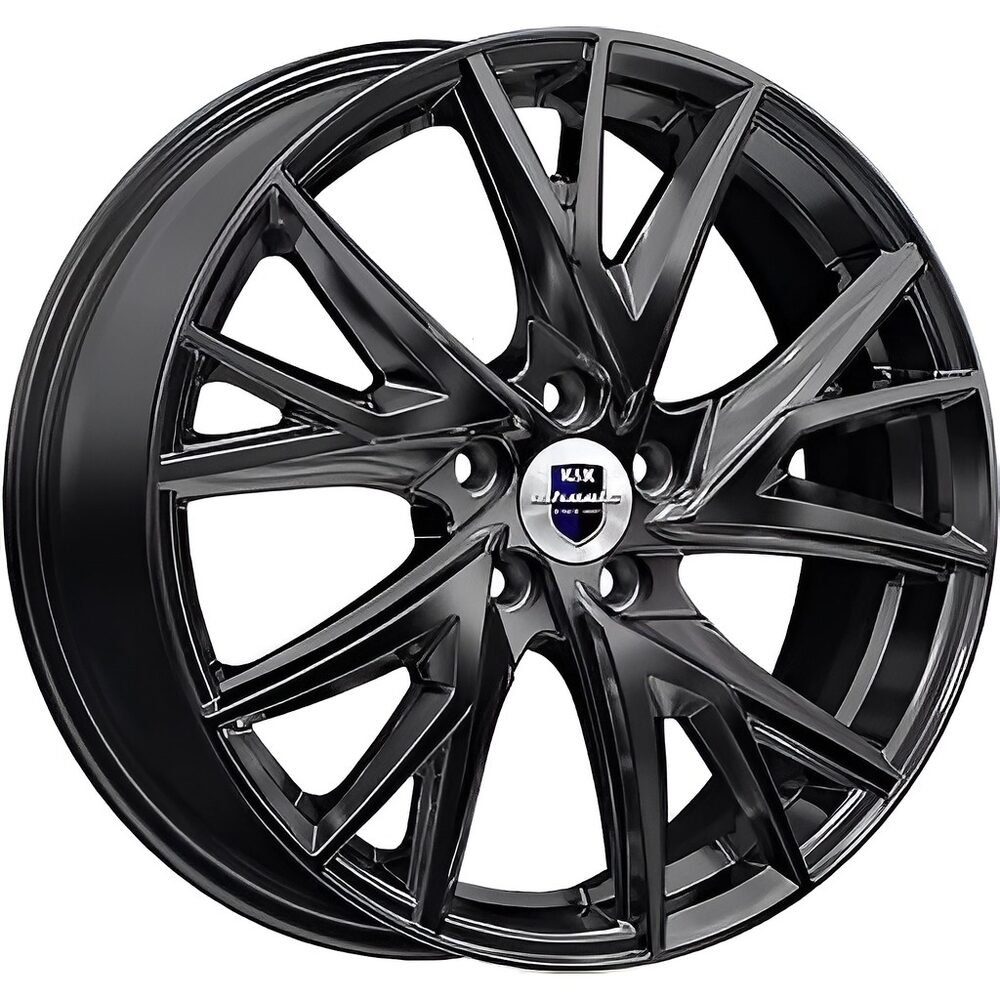 КиК Кайлас 6.5x18 5x114.3 ET37 D66.6 Алмаз Черный