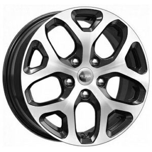 КиК КС869 (16_Octavia FL) 6.5x16 5x112 ET46 D57.1 Алмаз черный