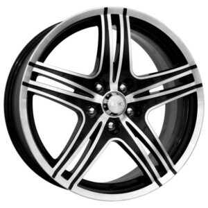 КиК Омаха 5.5x14 4x100 ET38 D67.1 Алмаз черный