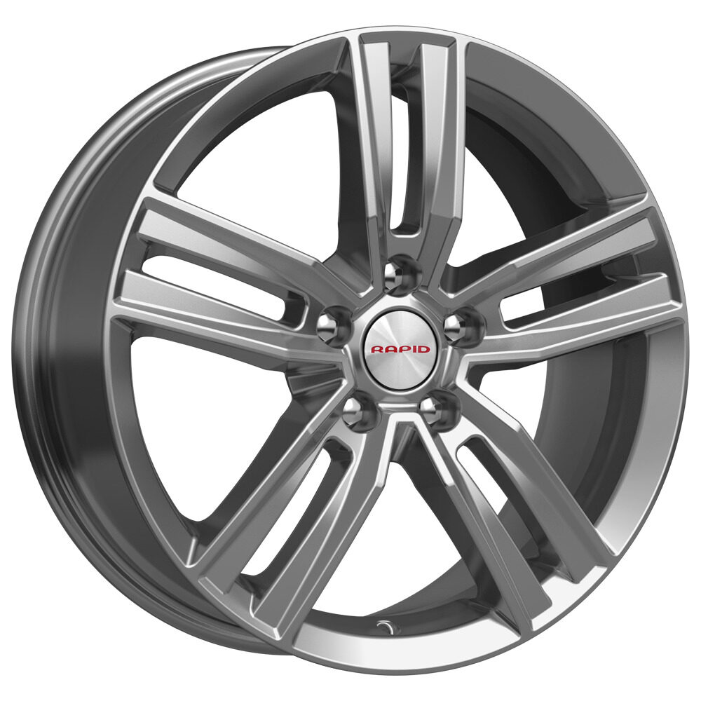 КиК Танаис 7x18 5x100 ET48 D56.1 Алмаз черный