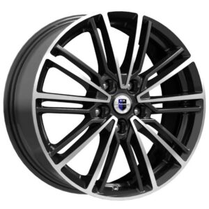 КиК Эрфурт 7x17 4x100 ET37 D67.1 Алмаз черный