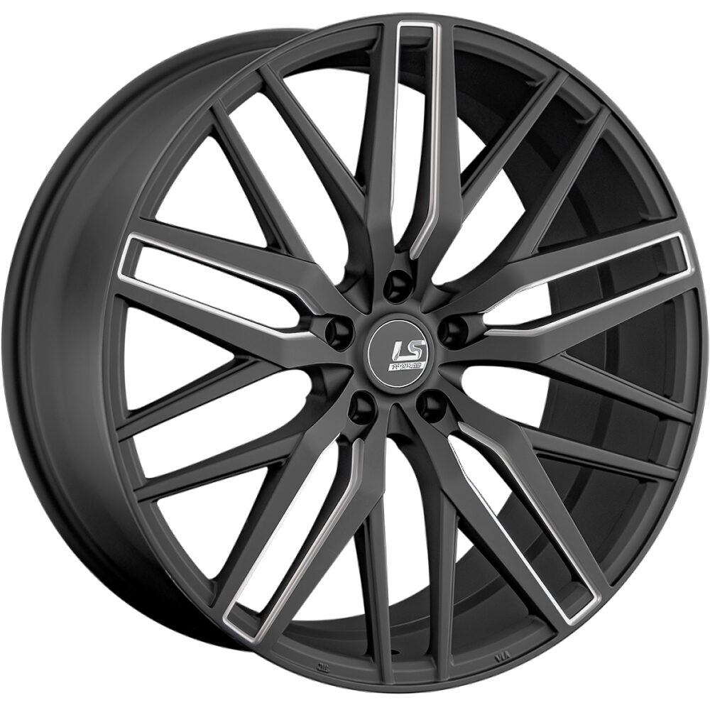 LS FlowForming RC77 9.5x22 5x114.3 ET45 D67.1 BK+SSF