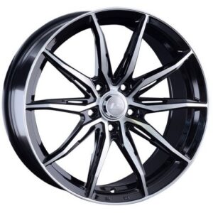LS Wheels LS1055 7x16 4x108 ET32 D65.1 BKF
