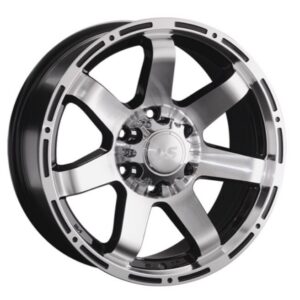 LS Wheels LS1289 7.5x17 6x139.7 ET25 D106.1 BKF