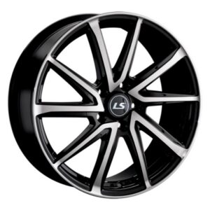 LS Wheels LS1290 7x17 5x100 ET55 D56.1 BKF