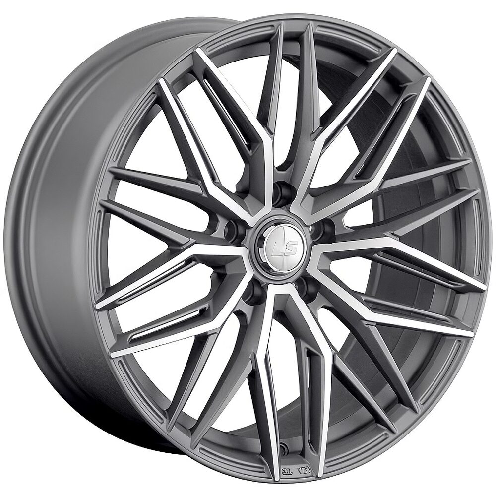 LS Wheels LS1331 8.5x19 5x120 ET40 D72.6 BKSF