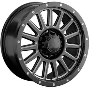 LS Wheels LS1347 8.5x17 5x150 ET30 D110.1 BKS+SSF