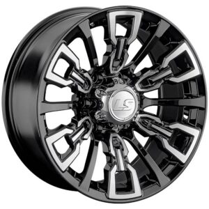 LS Wheels LS1363 8x17 6x139.7 ET-15 D106.1 BKF