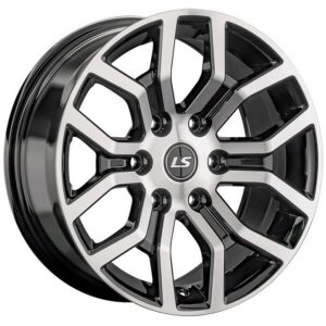 LS Wheels LS1367 8.5x17 6x139.7 ET25 D106.1 BKF