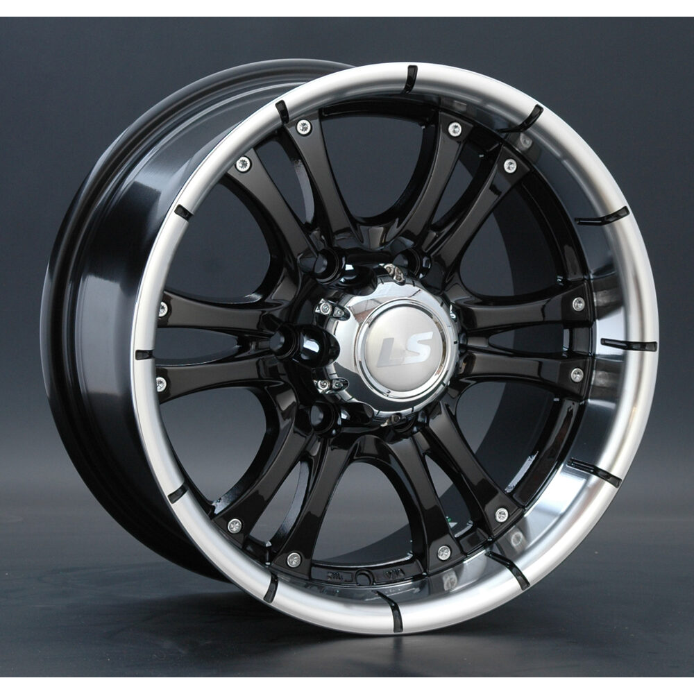 LS Wheels LS161 8x16 6x139.7 ET10 D93.1 BKL