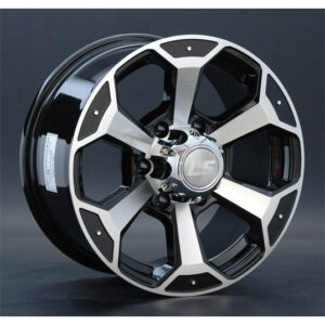 LS Wheels LS187 7.5x18 6x139.7 ET25 D106.1 BKF