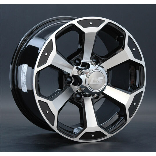 LS Wheels LS187 7.5x18 6x139.7 ET36 D100.1 BKF