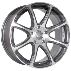 LS Wheels LS327 7.5x17 5x114.3 ET40 D73.1 BKF