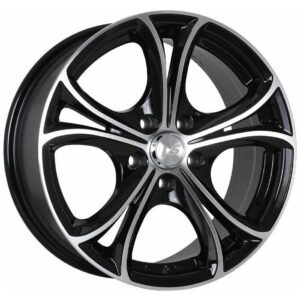LS Wheels LS393 7.5x17 5x112 ET45 D57.1 BKF