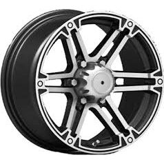 LS Wheels LS473 8x17 6x139.7 ET10 D110.5 BKF