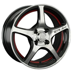 LS Wheels LS537 6.5x16 4x108 ET26 D65.1 BKF
