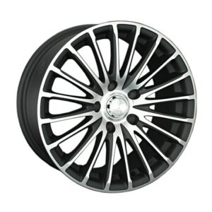 LS Wheels LS565 6.5x15 5x100 ET38 D73.1 BKF