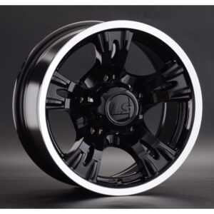 LS Wheels LS883 7x15 5x139.7 ET-10 D108.5 BKF