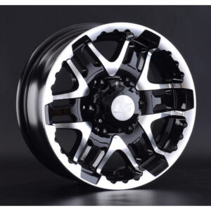 LS Wheels LS894 6.5x15 6x139.7 ET0 D106.1 BKF