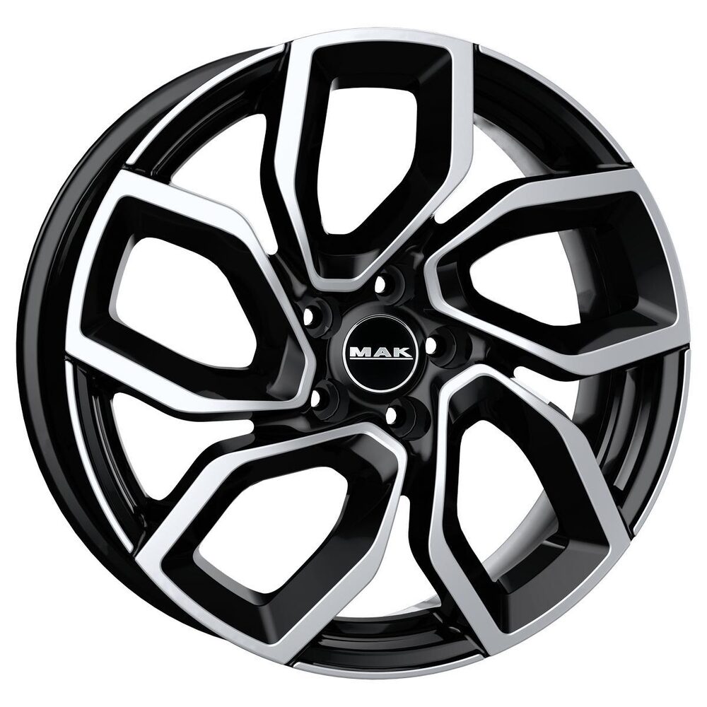 MAK Apollo 7.5x18 5x108 ET45 D65.1 Black Mirror