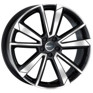 MAK Fivestar 9x21 5x112 ET45 D66.4 Black Mirror