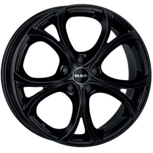 MAK Lario 9x20 5x110 ET29 D65.1 Gloss Black