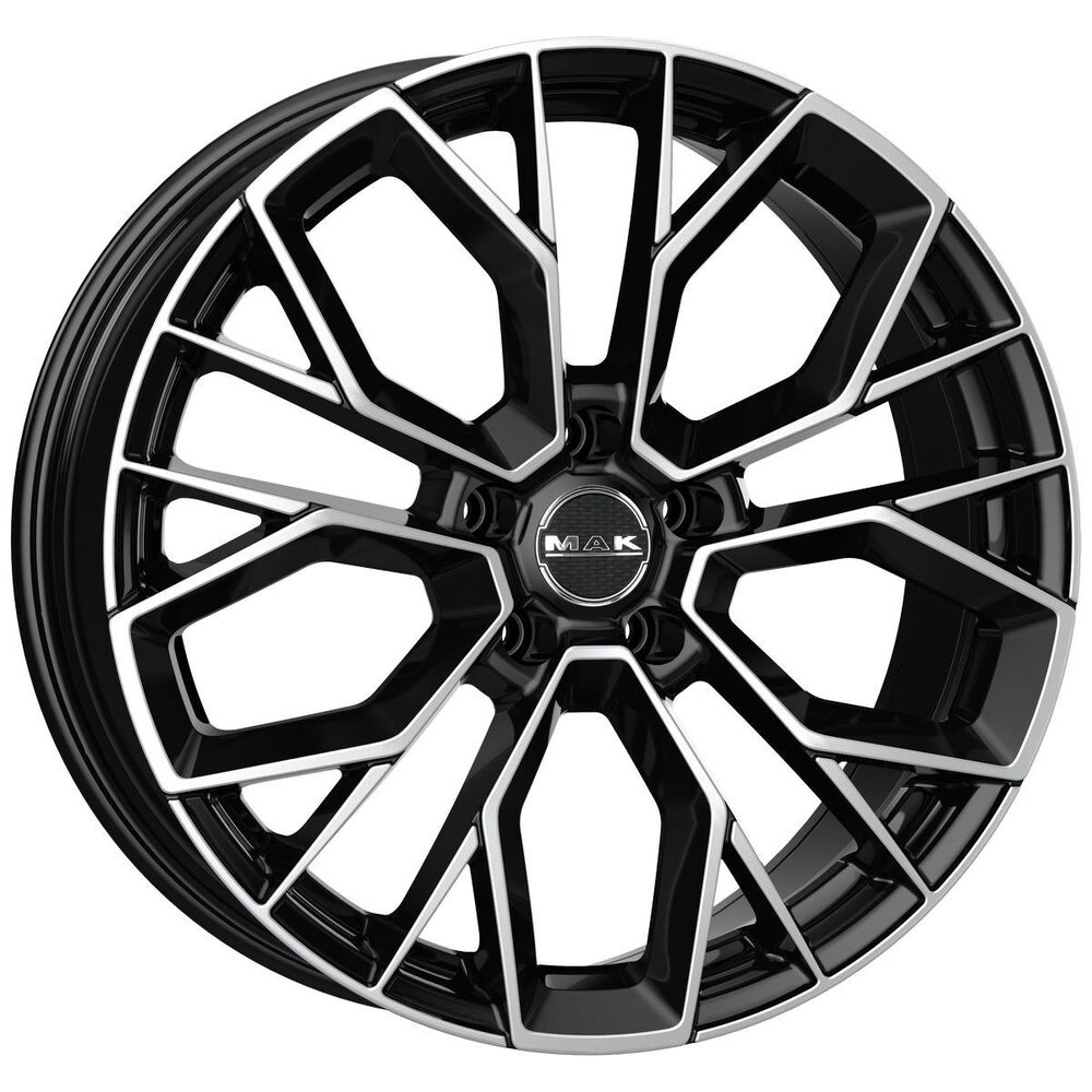 MAK Stilo-D 10x21 5x112 ET19 D66.4 Black Mirror
