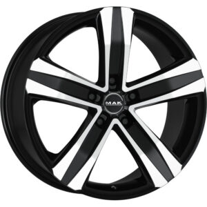 MAK Stone 5 T 8.5x20 5x112 ET45 D76 Black Mirror