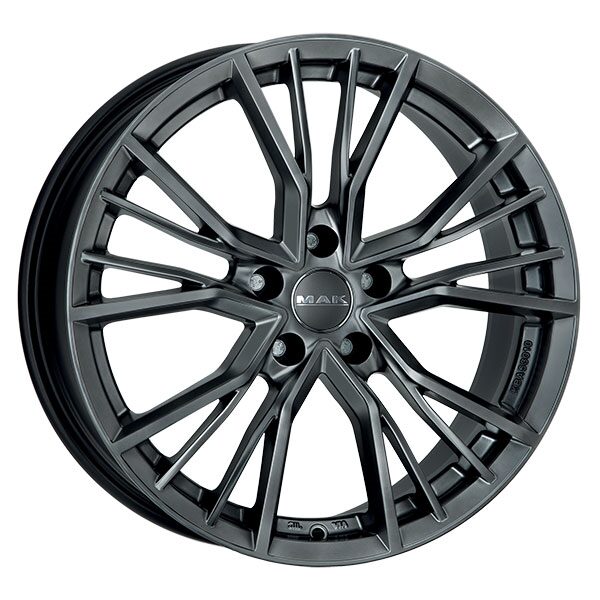 MAK Union 9x20 5x112 ET38 D66.4 Gun Met-Mirror Face