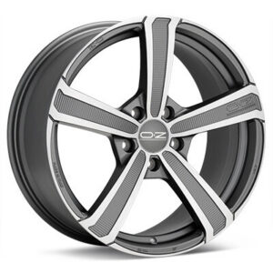 OZ MONTECARLO HLT 9.5x20 5x112 ET33 D79 Matt Dark Graphite D